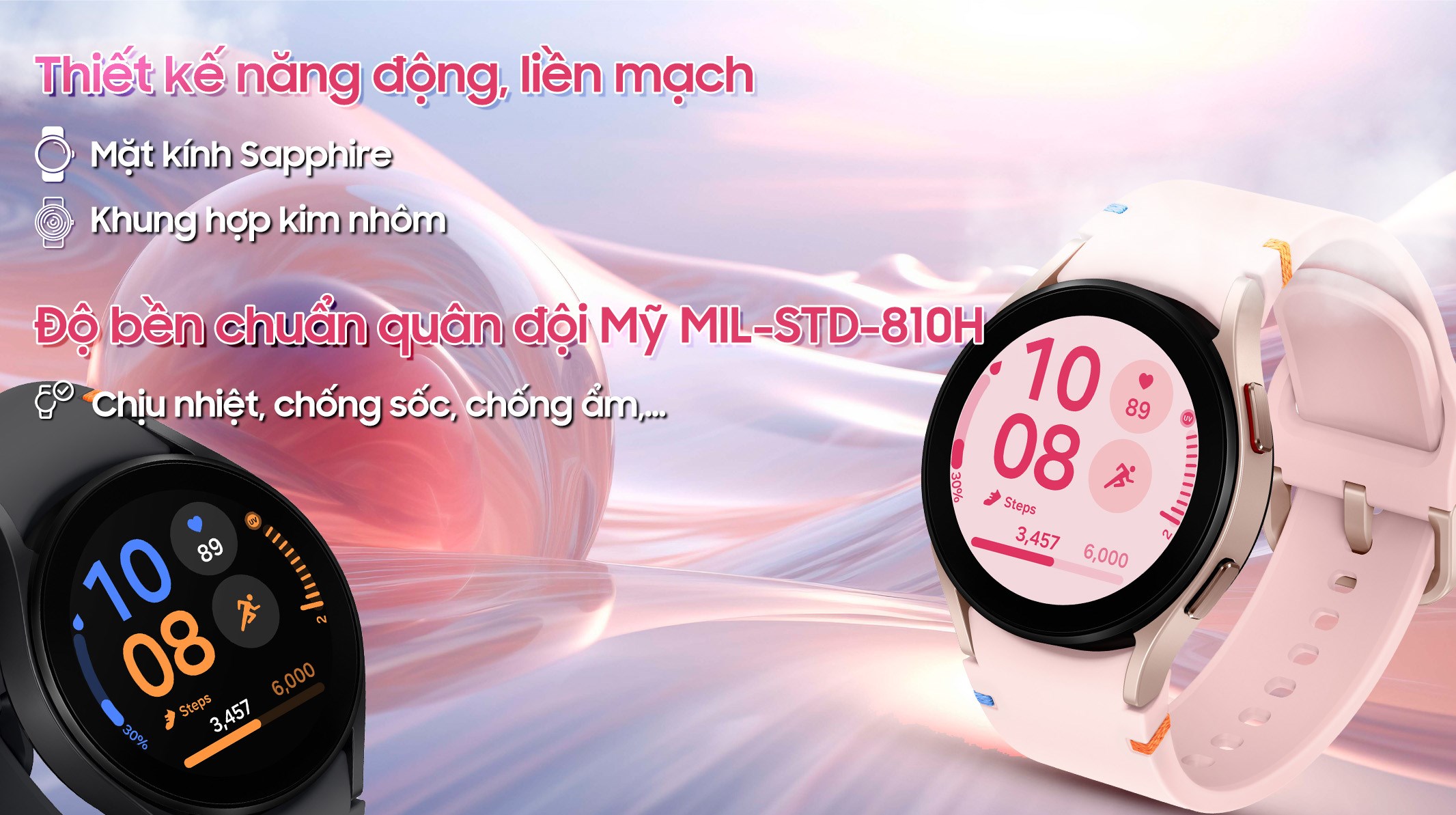 Đồng hồ thông minh Samsung Galaxy Watch FE 40mm