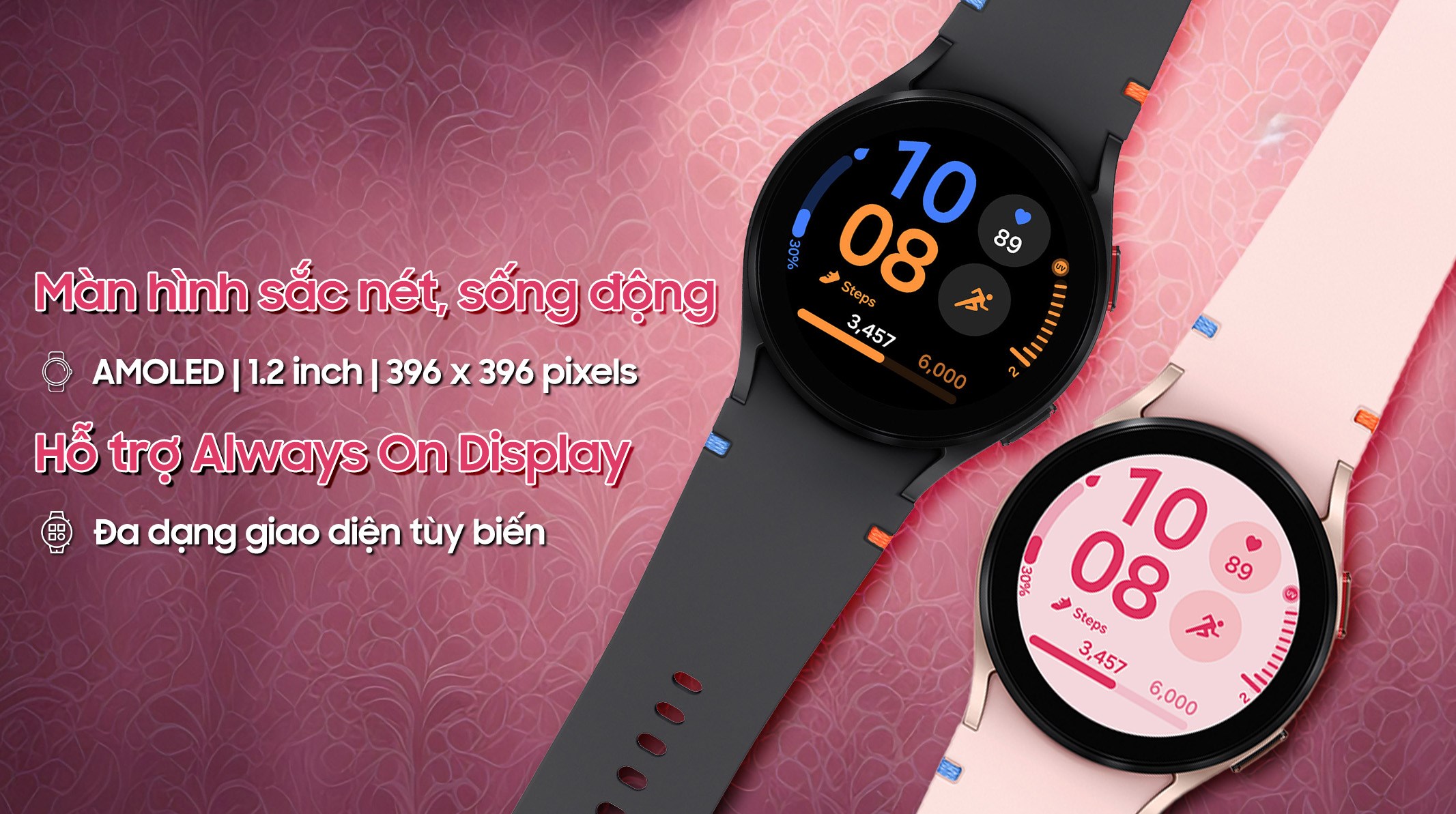 Đồng hồ thông minh Samsung Galaxy Watch FE 40mm