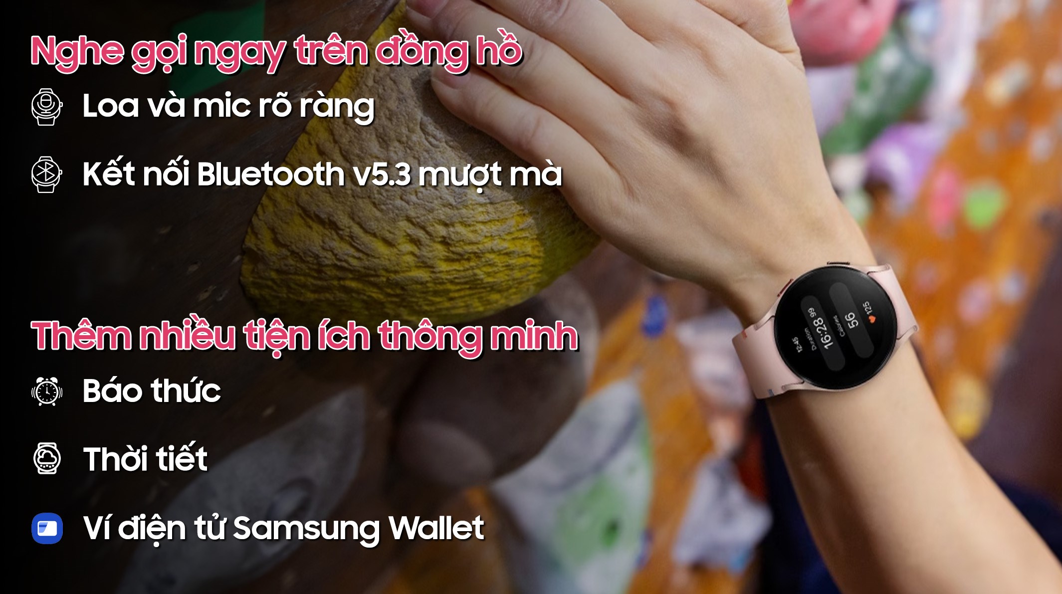 Đồng hồ thông minh Samsung Galaxy Watch FE 40mm