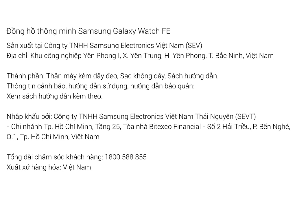 Đồng hồ thông minh Samsung Galaxy Watch FE 40mm Màu Vàng Hồng
