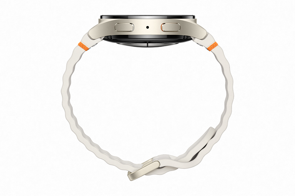 Samsung Galaxy Watch7 40mm dây silicone Màu Kem