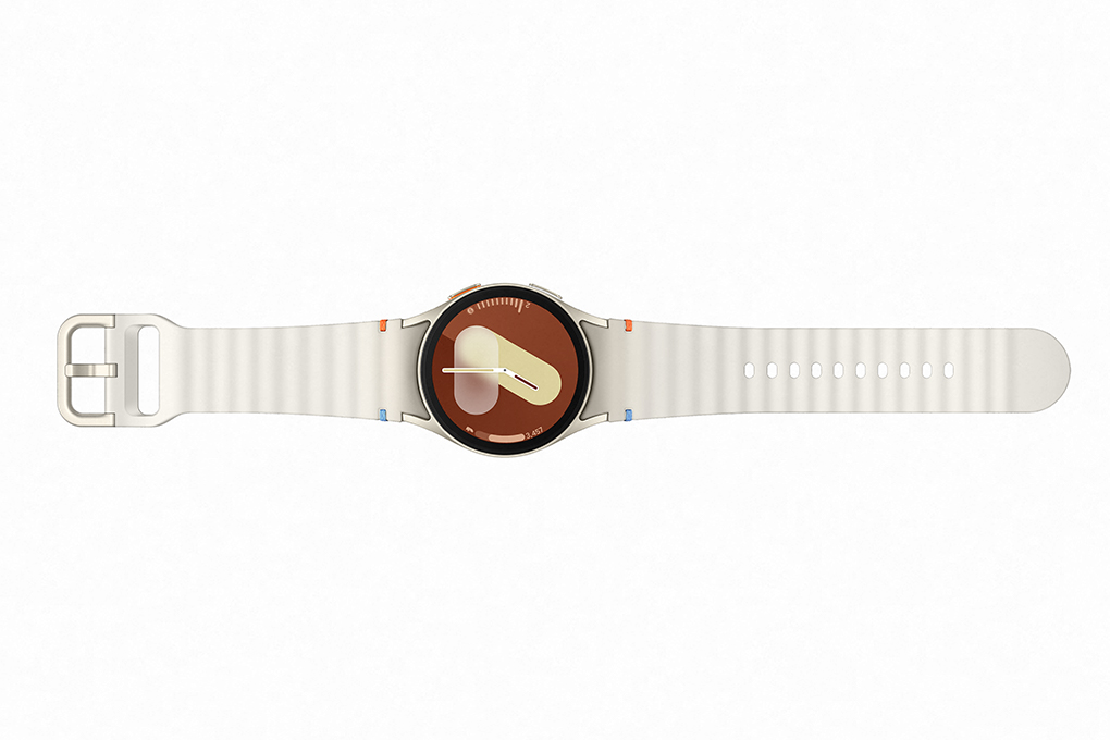 Samsung Galaxy Watch7 40mm dây silicone Màu Kem