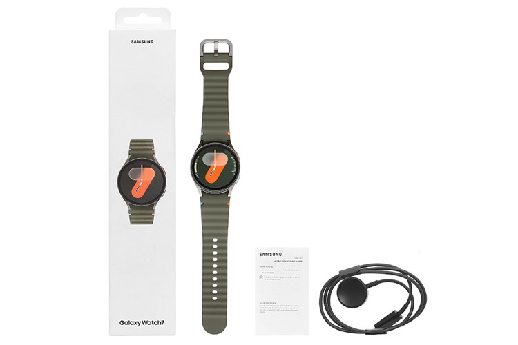 Samsung Galaxy Watch7 40mm dây silicone Màu Xanh rêu