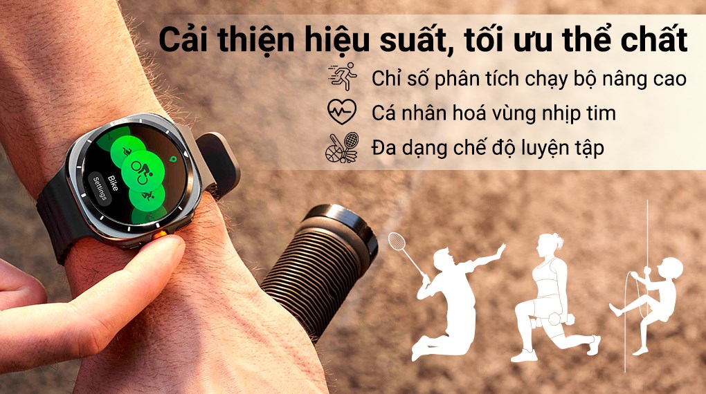 Samsung Galaxy Watch Ultra LTE 47mm dây silicone