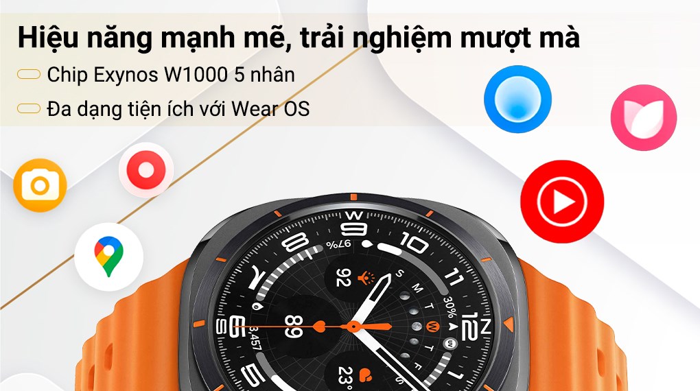 Samsung Galaxy Watch Ultra LTE 47mm dây silicone