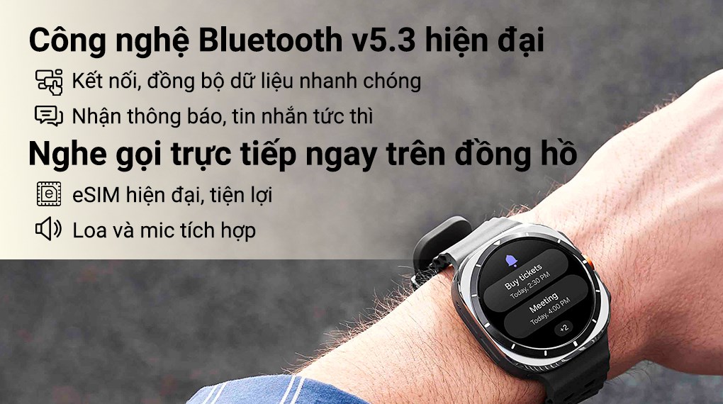 Samsung Galaxy Watch Ultra LTE 47mm dây silicone