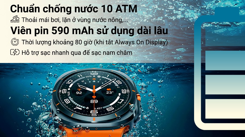 Samsung Galaxy Watch Ultra LTE 47mm dây silicone