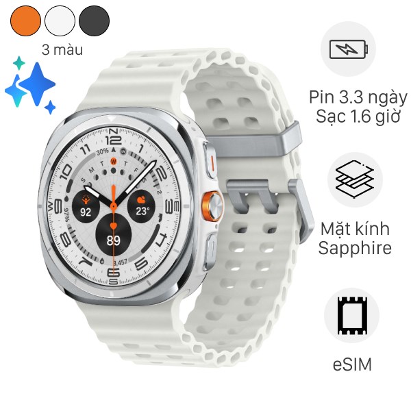 Samsung Galaxy Watch Ultra LTE 47mm dây silicone