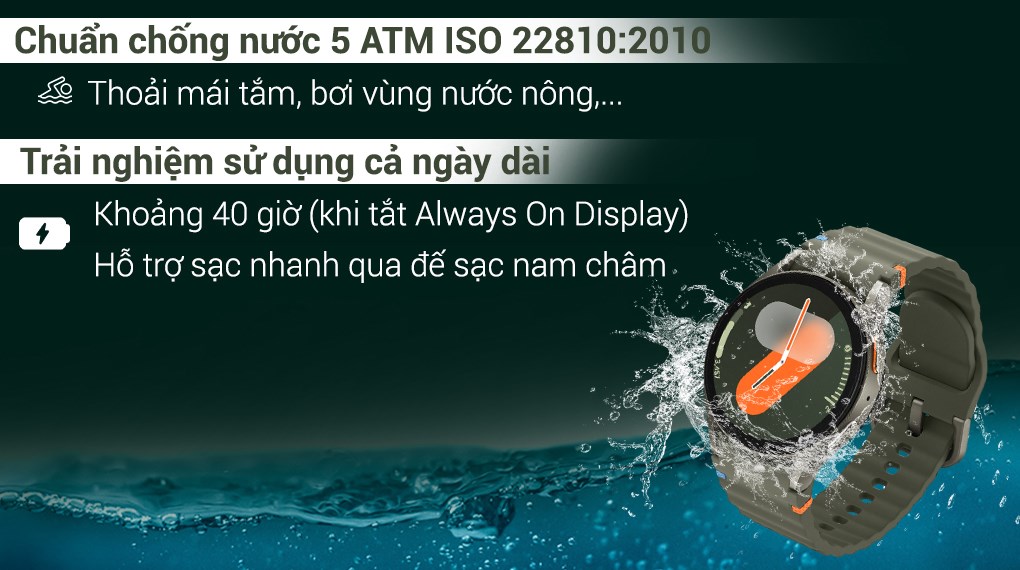 Samsung Galaxy Watch7 LTE 44mm dây silicone