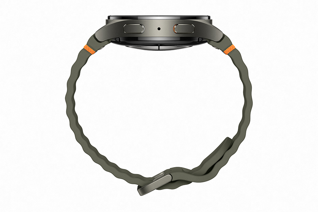 Samsung Galaxy Watch7 LTE 44mm dây silicone Màu Xanh rêu
