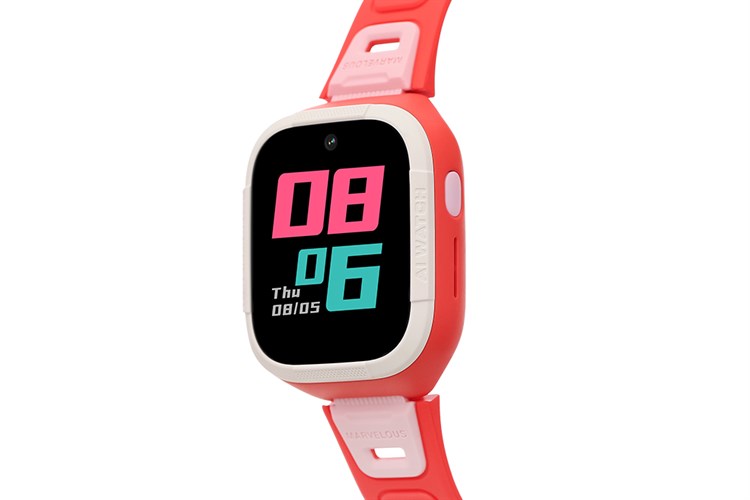 Đồng hồ định vị trẻ em Kidcare S6 4G Hồng Tinker Màu Hồng