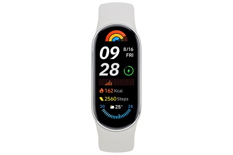 Vòng đeo tay thông minh Mi Band 9 Màu Bạc