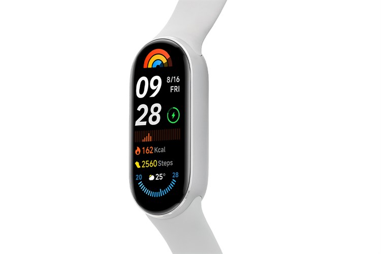 Vòng đeo tay thông minh Mi Band 9 Màu Bạc