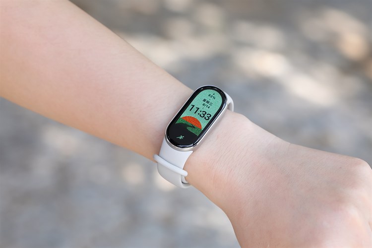 Vòng đeo tay thông minh Mi Band 9 Màu Bạc