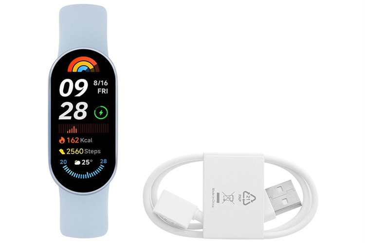 Vòng đeo tay thông minh Mi Band 9 Màu Xanh Dương