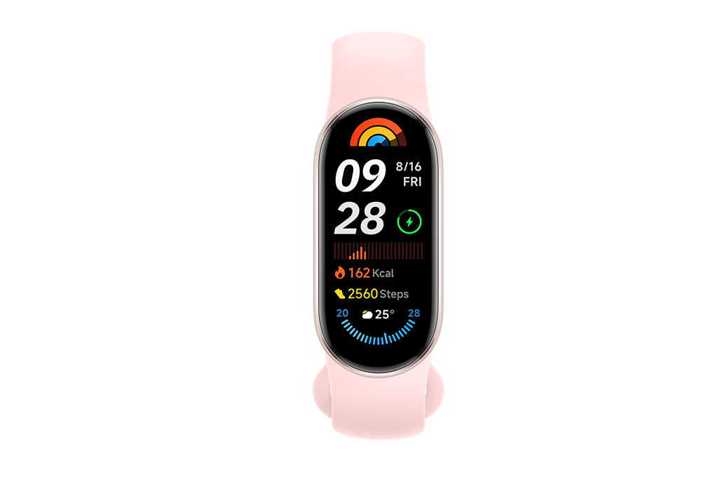 Vòng đeo tay thông minh Mi Band 9 Màu Hồng