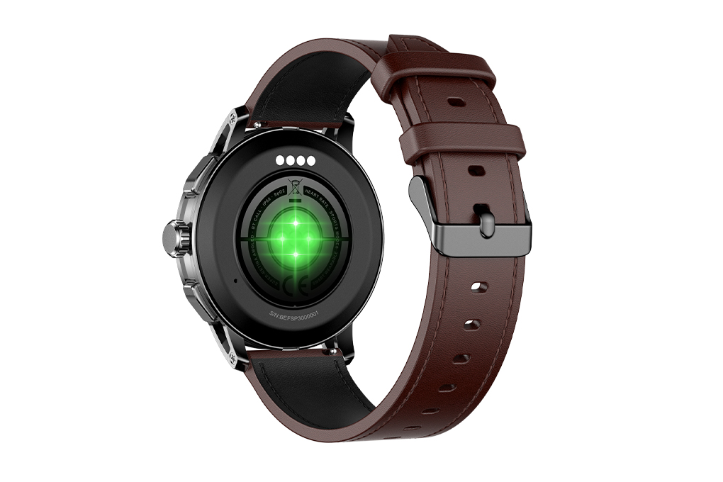 BeFit Sporty 3 46.4mm dây da Màu Nâu
