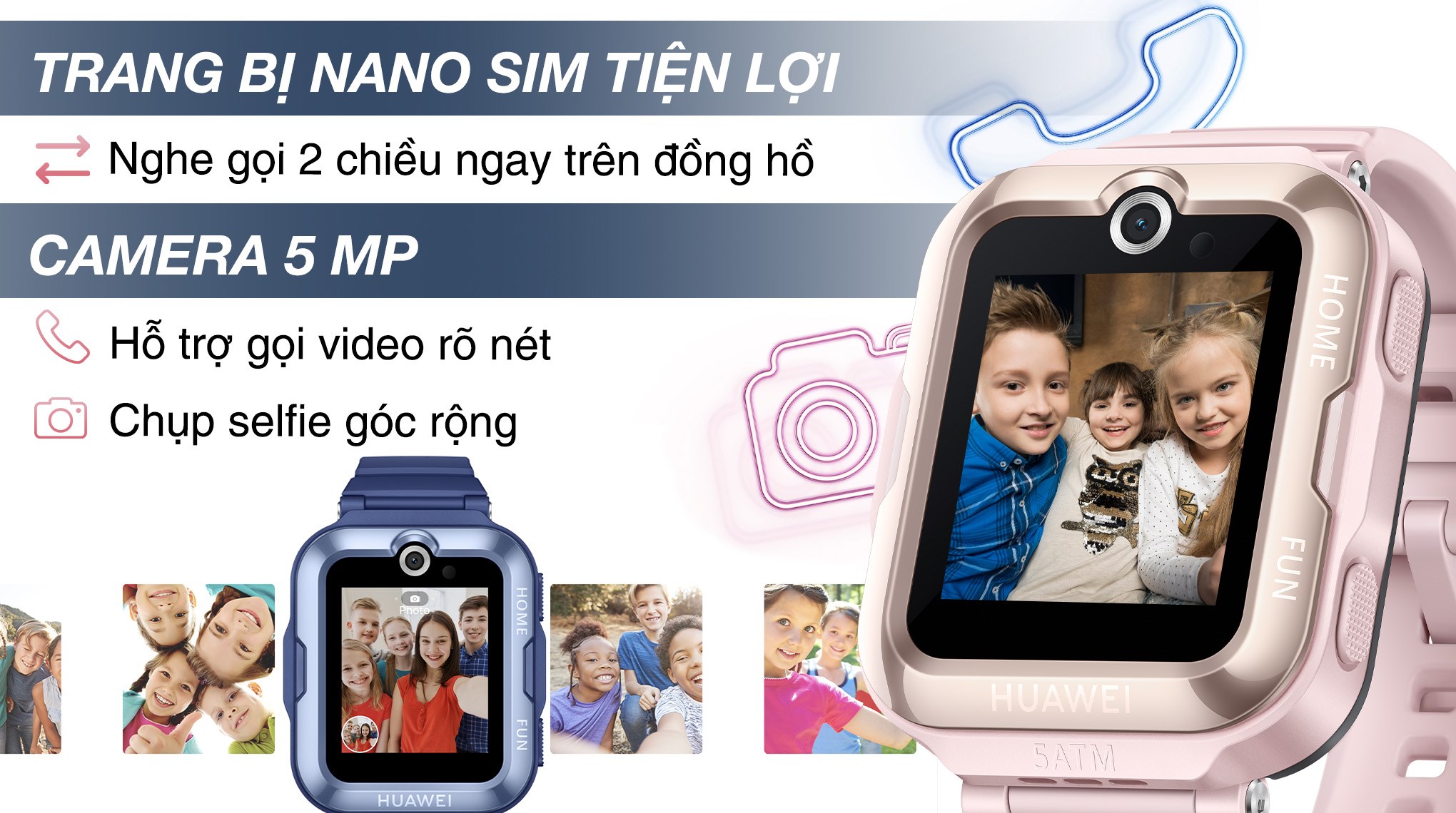 Đồng hồ định vị trẻ em Huawei Watch Kids 4 Pro