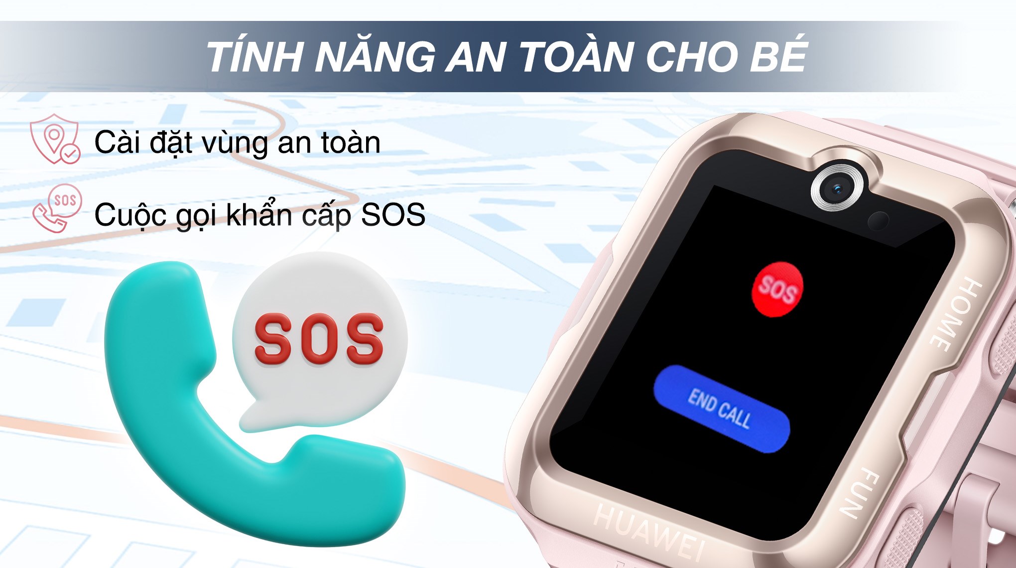 Đồng hồ định vị trẻ em Huawei Watch Kids 4 Pro