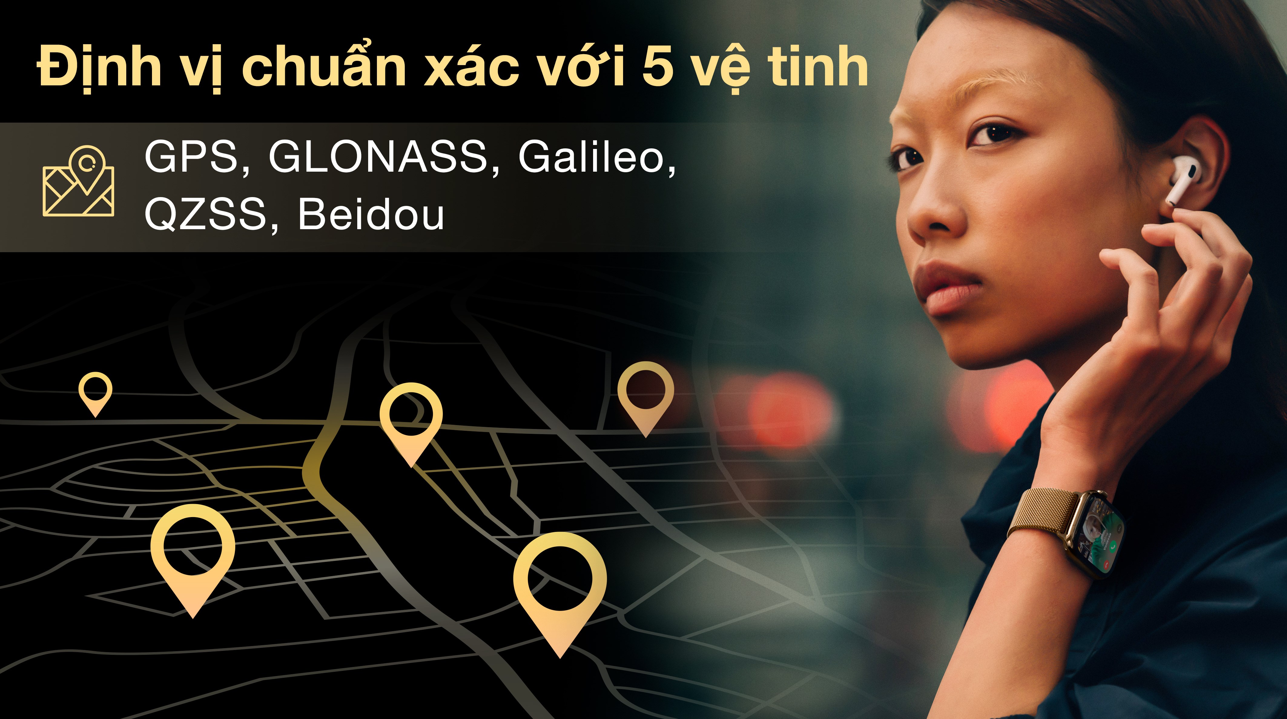 Apple Watch Series 10 GPS + Cellular 46mm viền Titanium dây Milan