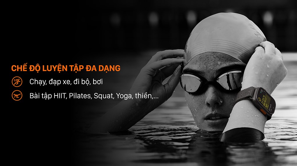 Apple Watch Ultra 2 GPS + Cellular 49mm viền Titanium đen dây Milan