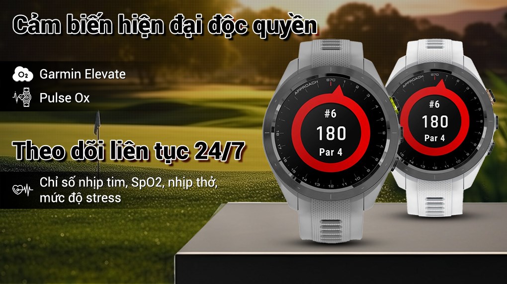 Garmin Golf Approach S70 42mm dây silicone