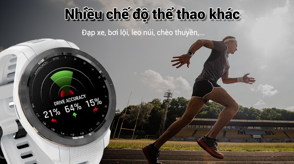 Garmin Golf Approach S70 42mm dây silicone