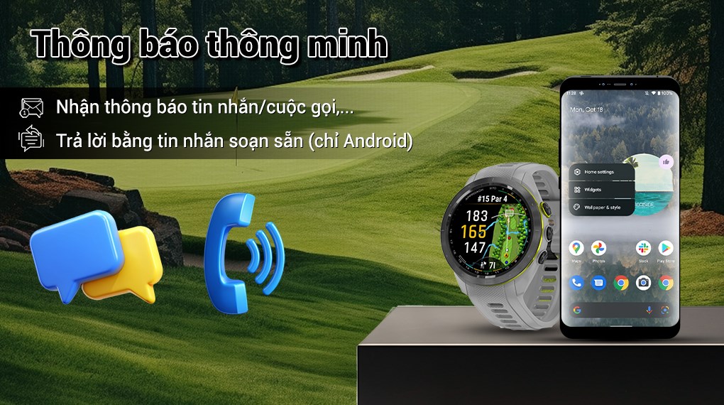 Garmin Golf Approach S70 42mm dây silicone