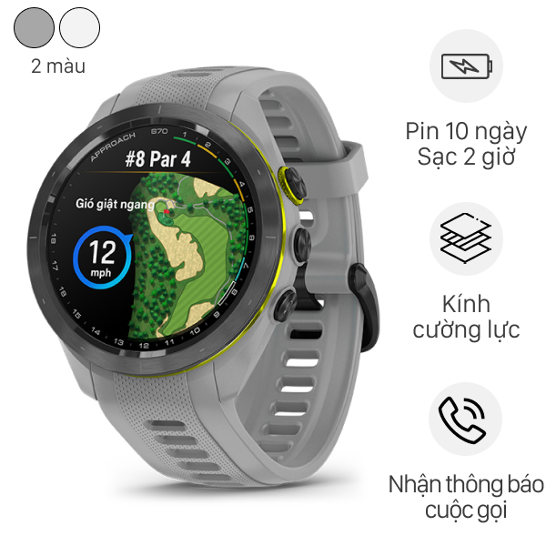 Garmin Golf Approach S70 42mm dây silicone