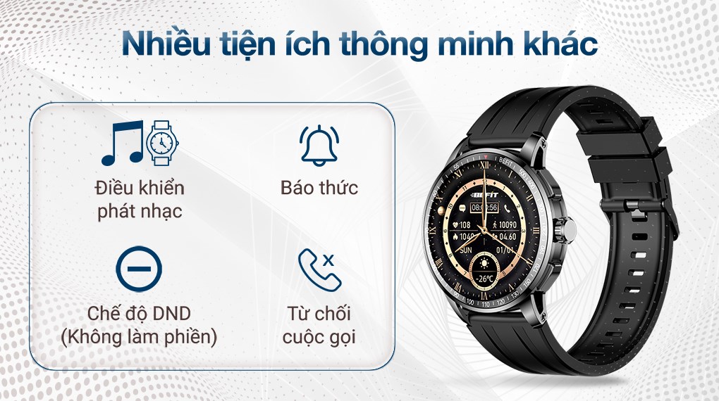 BeFit Sporty 3 46.4mm dây silicone