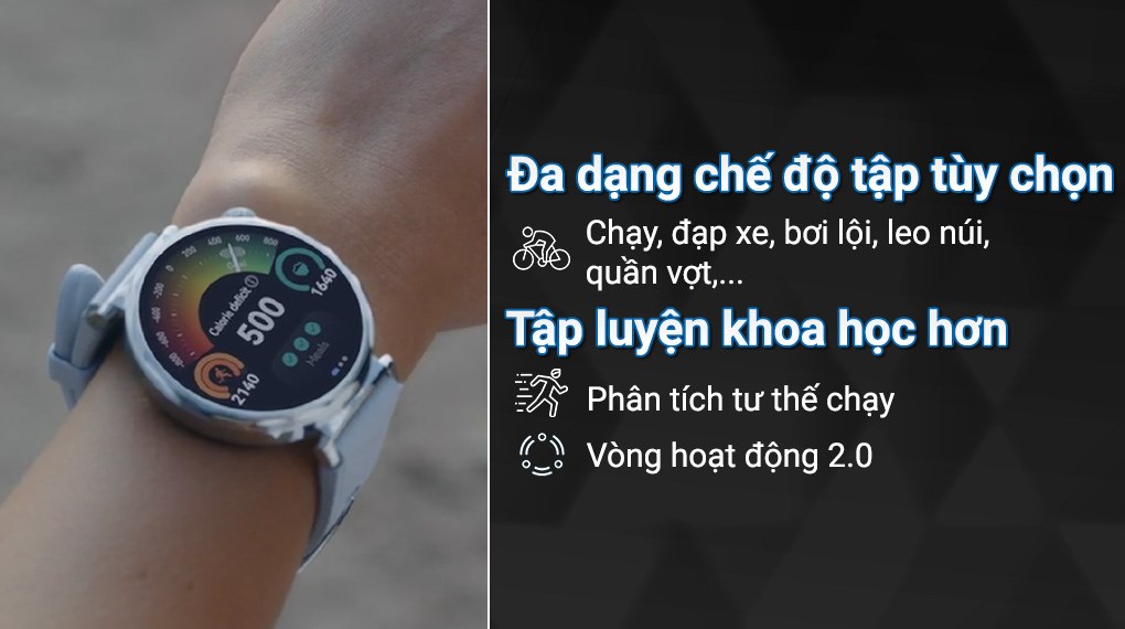 Huawei Watch GT 5 41mm viền thép dây cao su