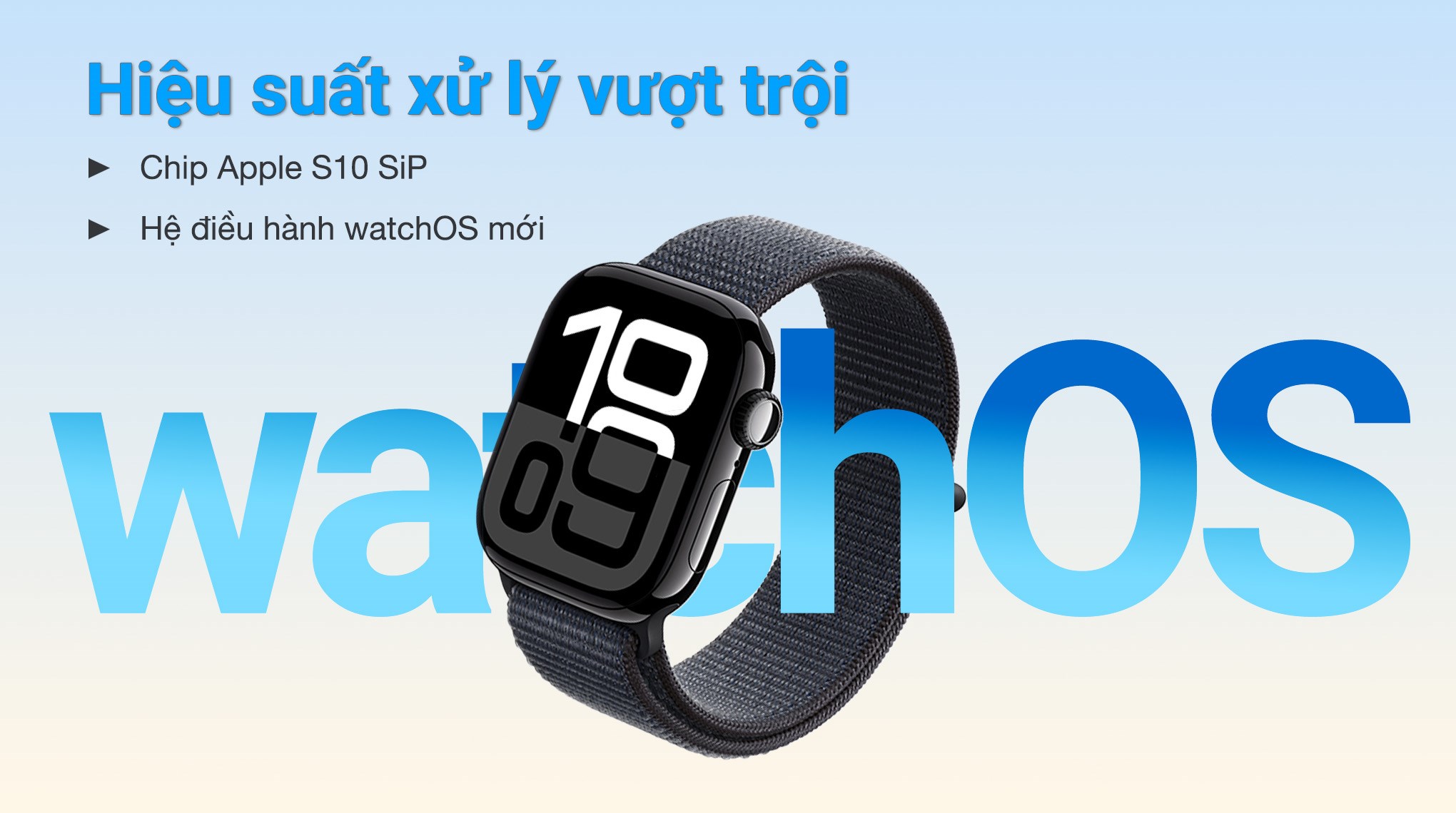 Apple Watch Series 10 GPS + Cellular 46mm viền nhôm dây vải