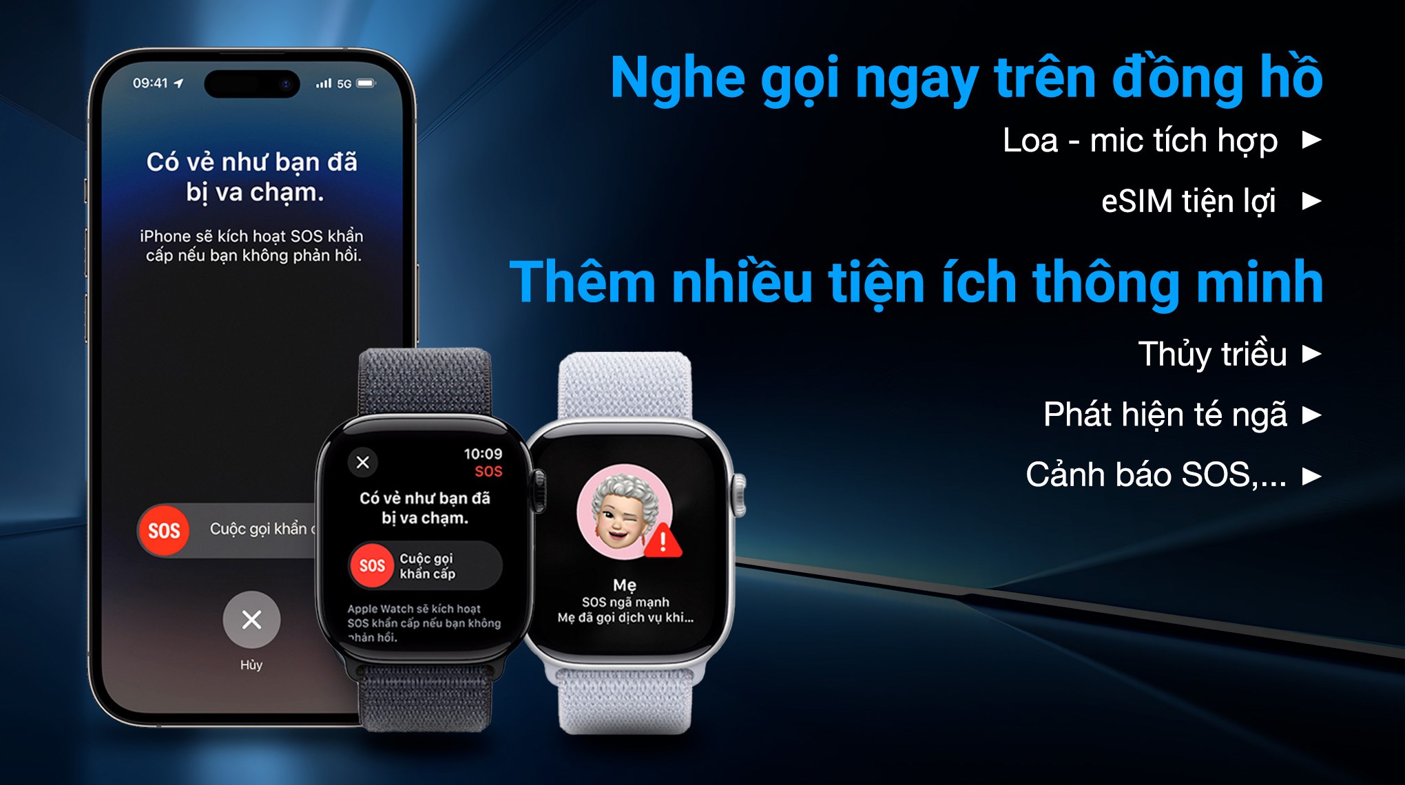 Apple Watch Series 10 GPS + Cellular 42mm viền nhôm dây vải