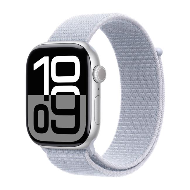 Apple Watch Series 10 GPS + Cellular 42mm viền nhôm dây vải