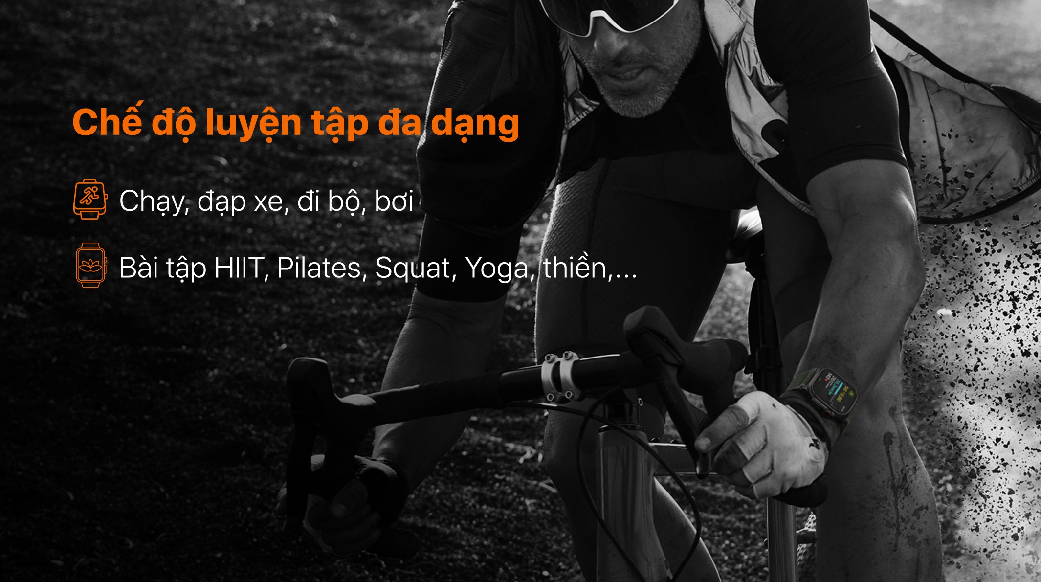 Apple Watch Ultra 2 GPS + Cellular 49mm viền Titanium đen dây Trail