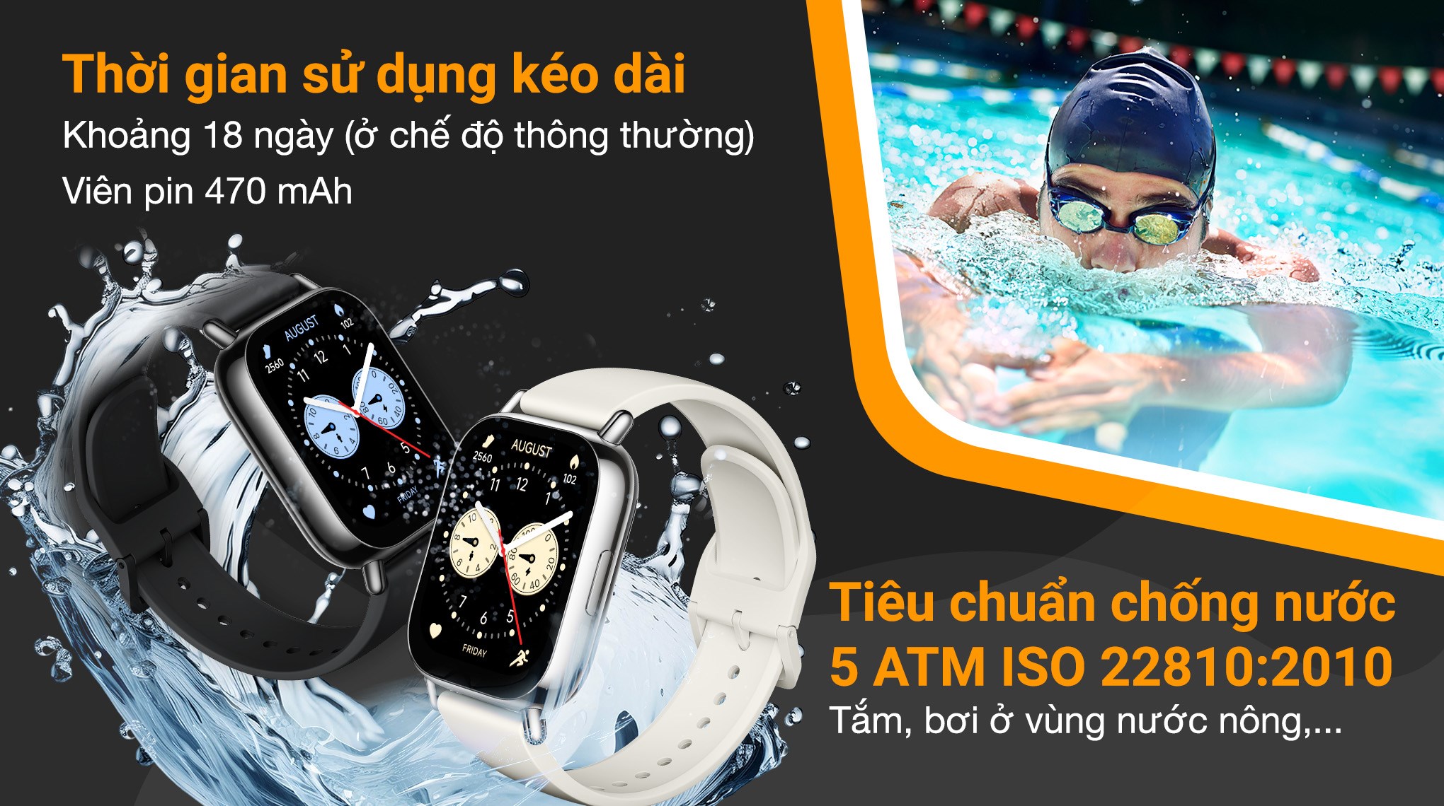 Xiaomi Redmi Watch 5 Lite 48.2mm dây TPU