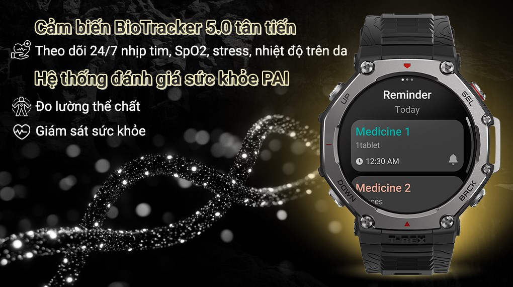 Amazfit T-Rex 3 47.1mm dây silicone