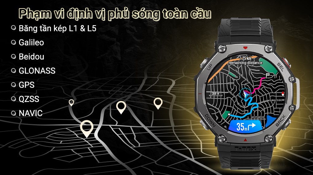 Amazfit T-Rex 3 47.1mm dây silicone