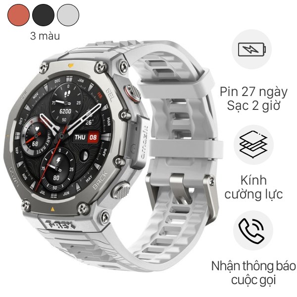 Amazfit T-Rex 3 47.1mm dây silicone