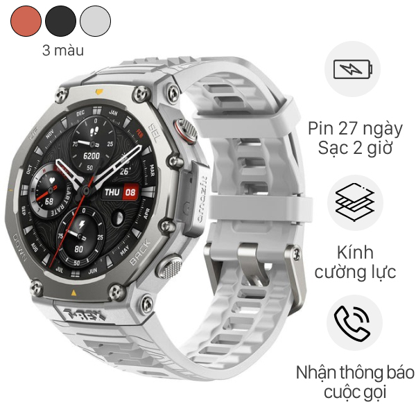 Amazfit T-Rex 3 47.1mm dây silicone