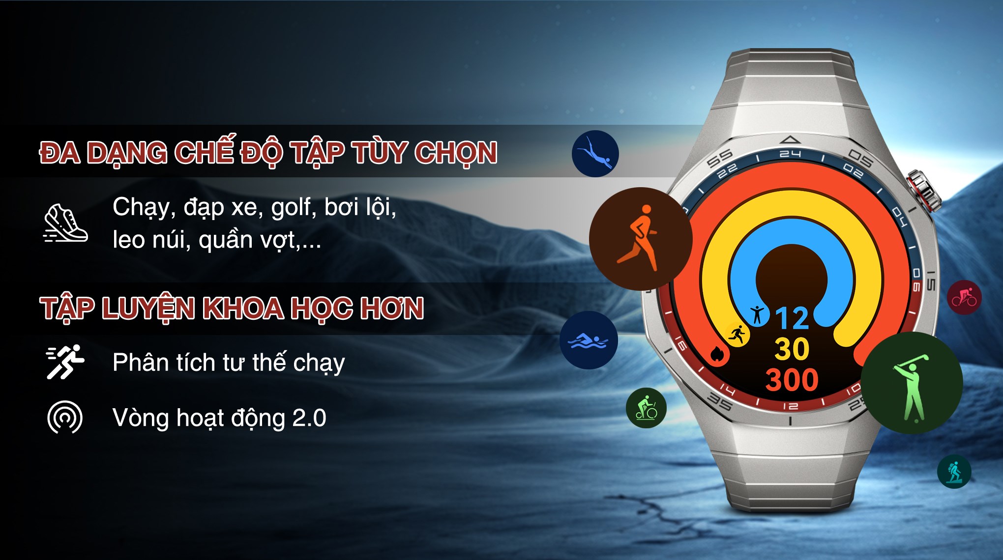 Huawei Watch GT 5 Pro 46mm viền Titanium dây Titanium