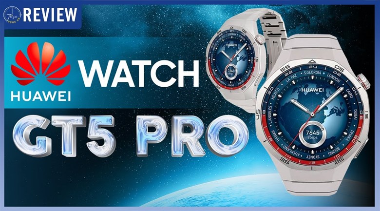 Huawei Watch GT 5 Pro 46mm viền Titanium dây Titanium