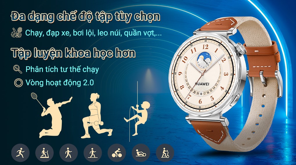 Huawei Watch GT 5 41mm viền thép dây Woven