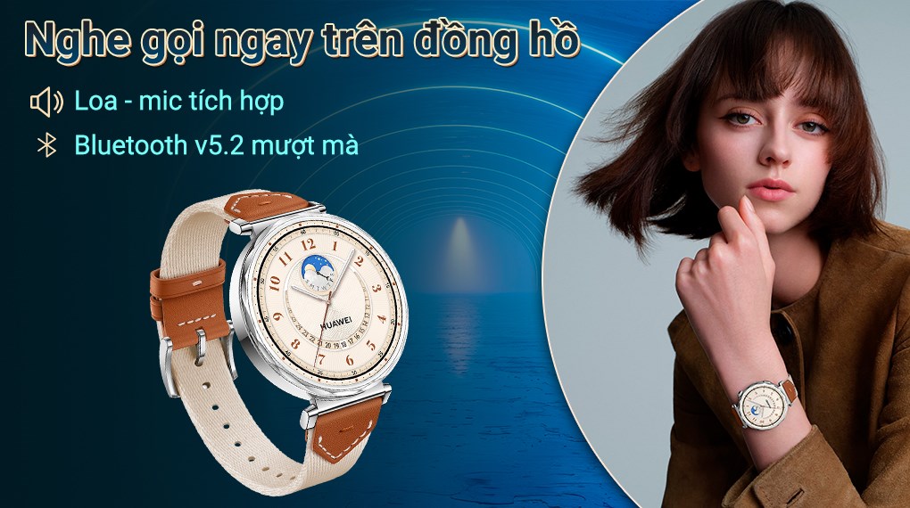 Huawei Watch GT 5 41mm viền thép dây Woven