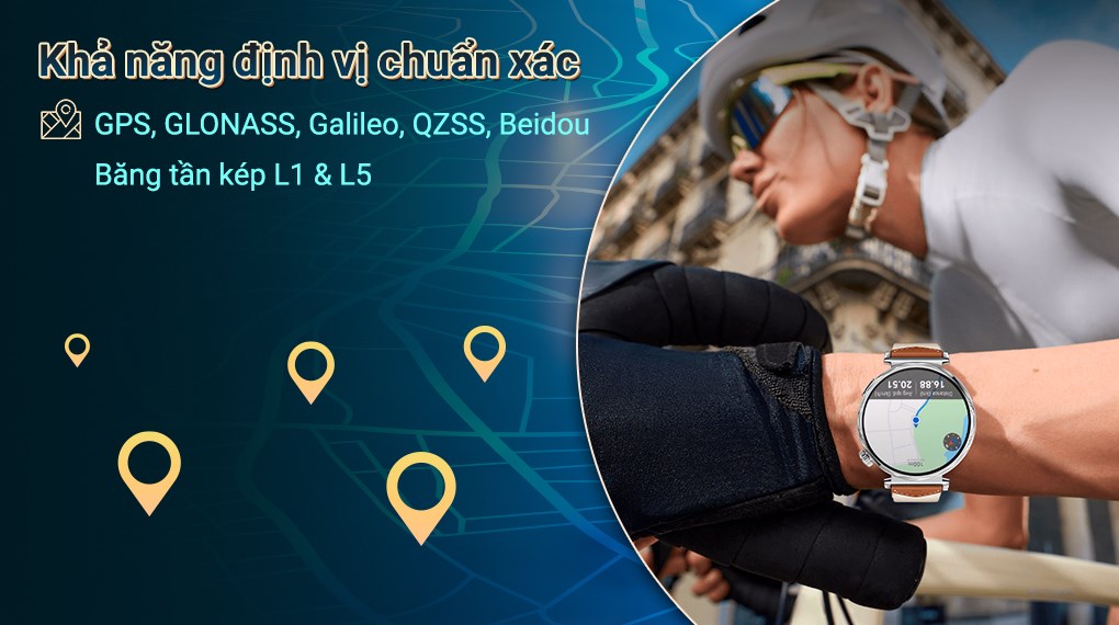 Huawei Watch GT 5 41mm viền thép dây Woven