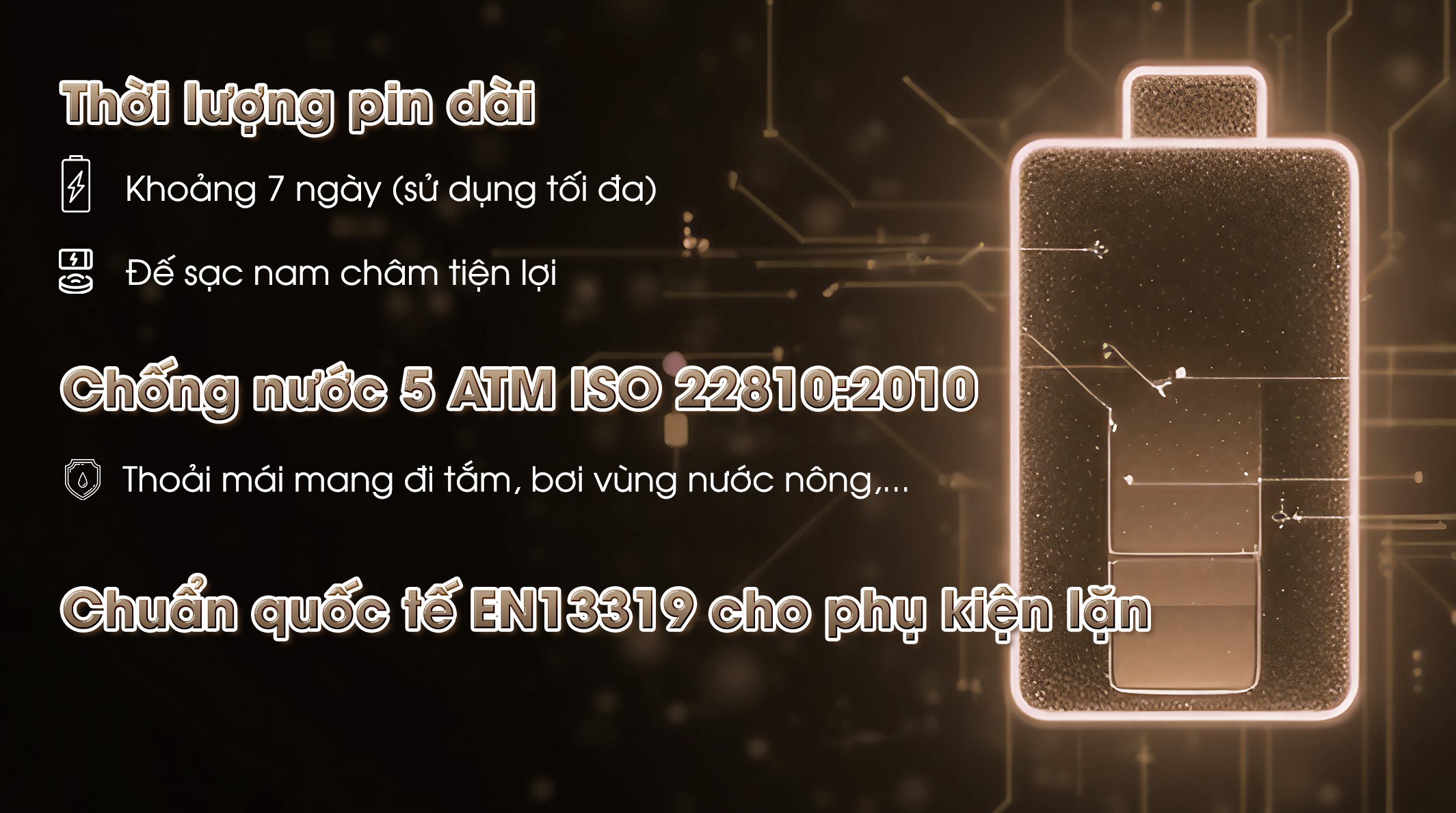 Huawei Watch GT 5 Pro 42mm viền gốm dây cao su