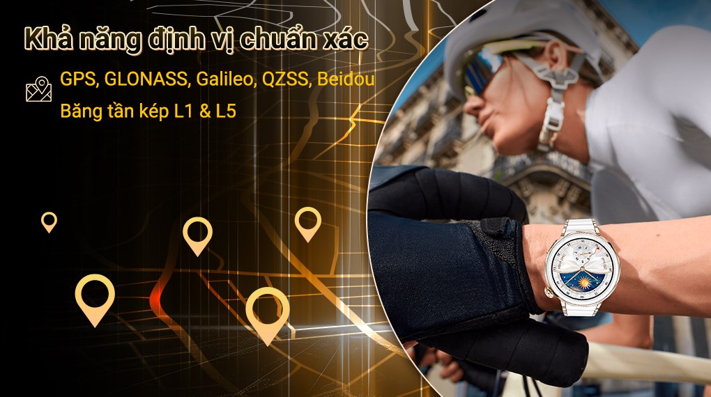 Huawei Watch GT 5 Pro 42mm viền gốm dây gốm