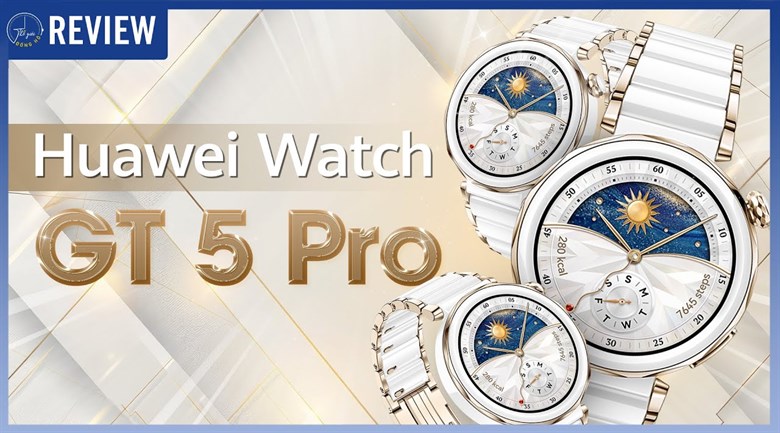 Huawei Watch GT 5 Pro 42mm viền gốm dây gốm