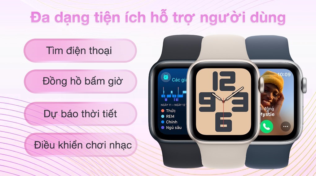 Apple Watch SE 2 GPS 40mm viền nhôm dây thể thao