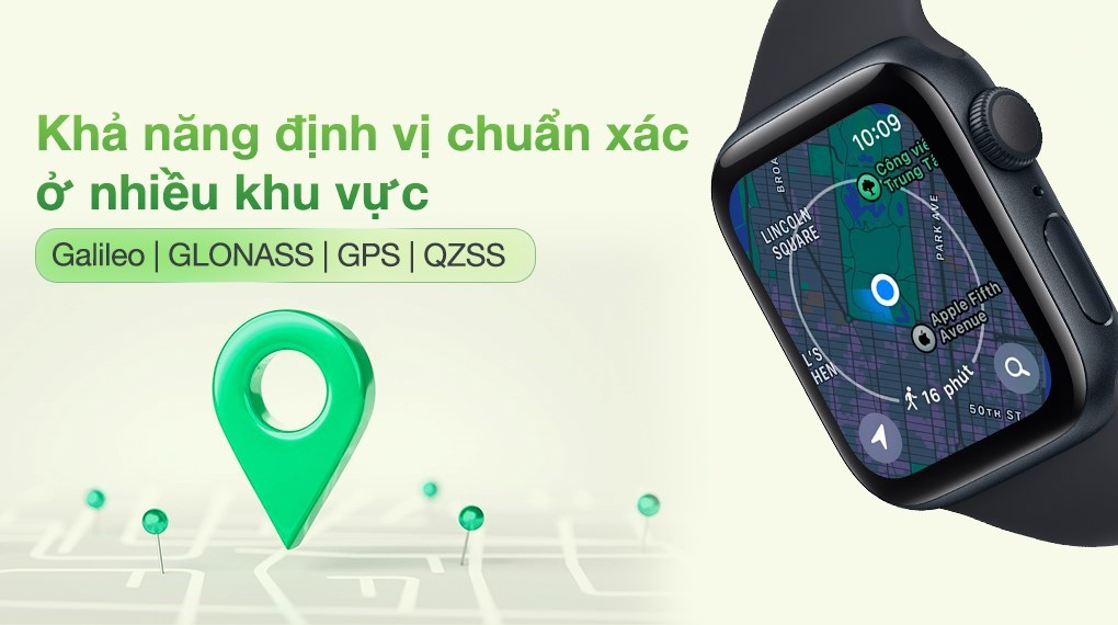 Apple Watch SE 2 GPS 40mm viền nhôm dây thể thao